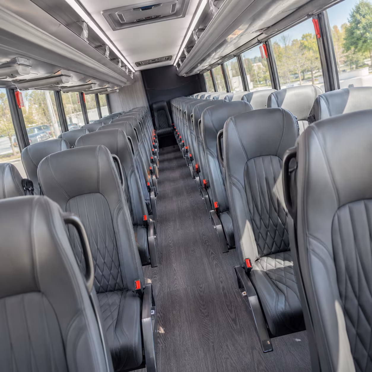 Fresno Airport Shuttle & Transportation onboard seating