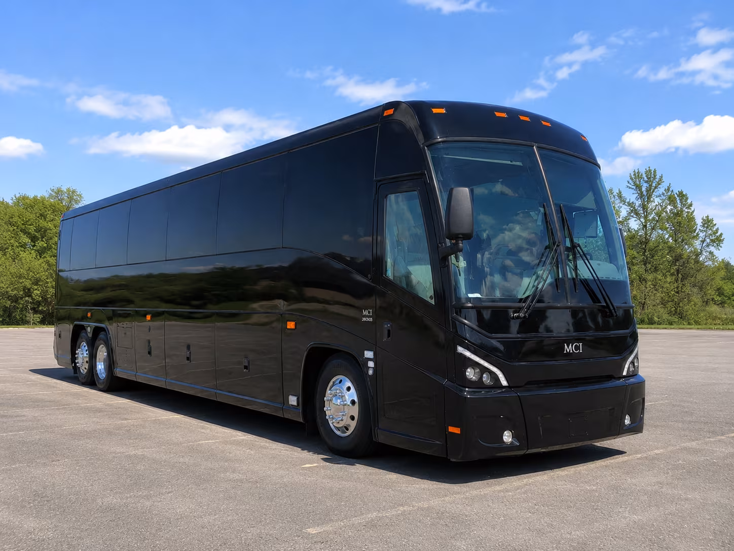 Fresno Corporate Transportation party bus exterior
