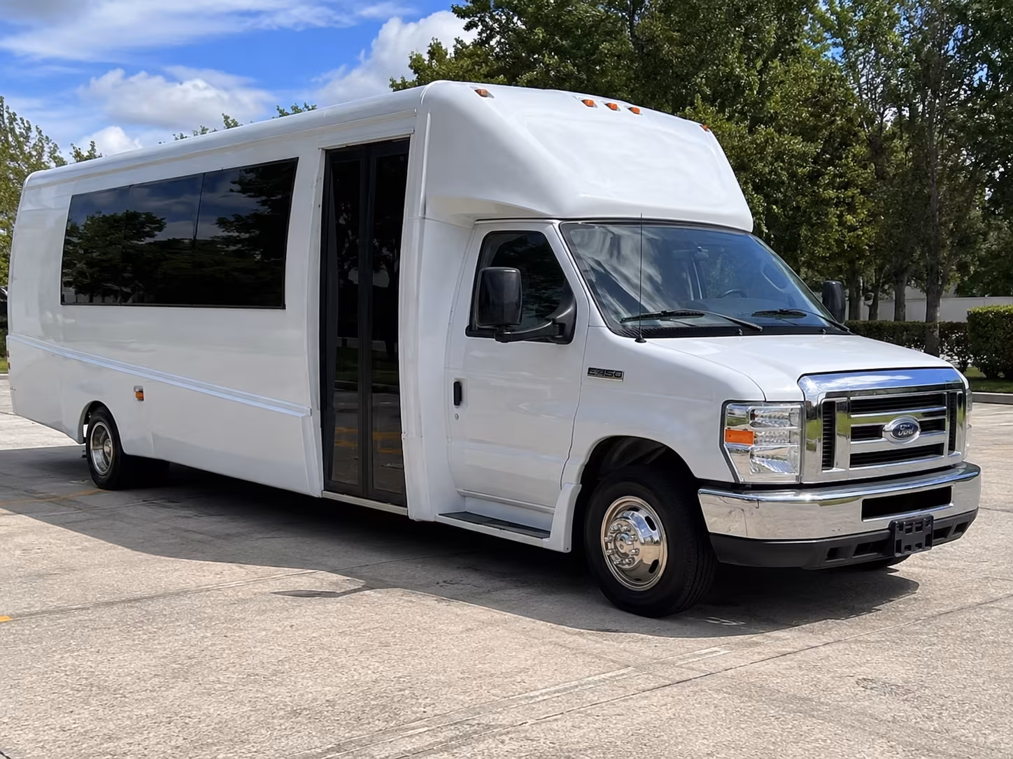 Fresno Prom & Homecoming Transportation party bus interior