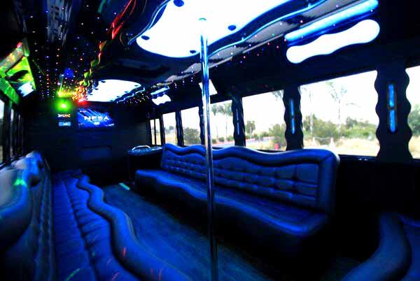 40 people party bus Fresno