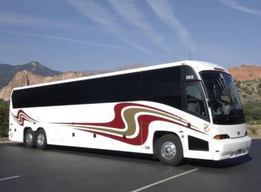 Fresno 50 Passenger Charter Bus